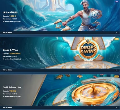 Casea Casino: Turniere