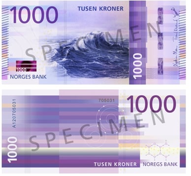 1000 corone norvegesi