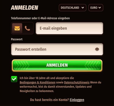 Westace Casino Deutschland Anmeldung