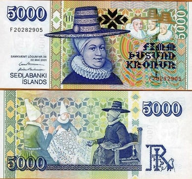 5000 ісландських крон