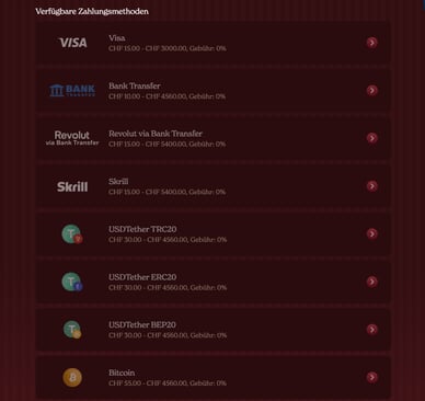 Auszahlen im Online Casino Casoola 