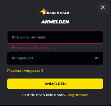 Golden Star Login Golden Star Casino Login