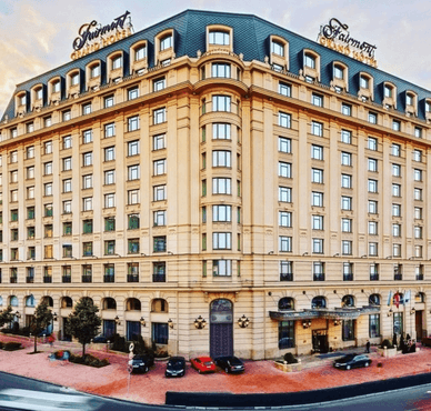 П'ятизірковий готель Fairmont Grand Hotel Kyiv Елітне наземне казино SL Kyiv