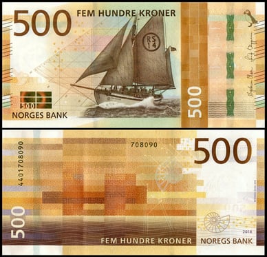 500 corone norvegesi