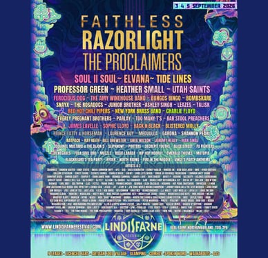 lindisfarne festival lineup 2026