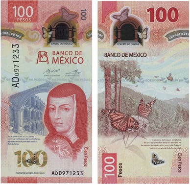 100 мексиканских песо