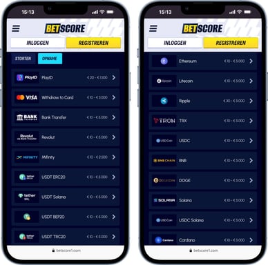 betscore uitbetaling