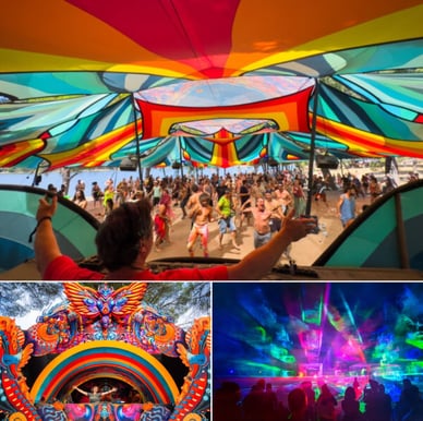 Goa trance no ZNA Gathering