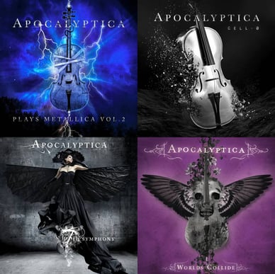 apocalyptica albumit