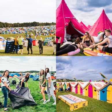 Leeds Festival camping