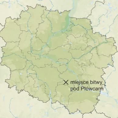 Lokalizacja na mapie województwa kujawsko-pomorskiego