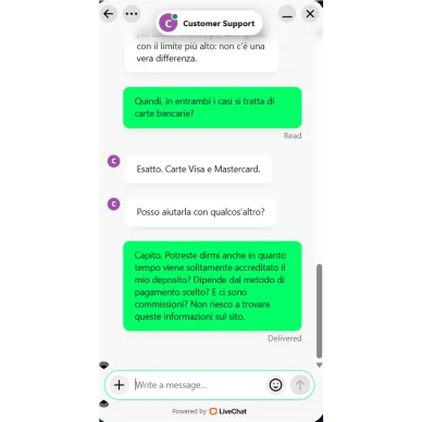 Live Chat Betportal Assistenza Betportal