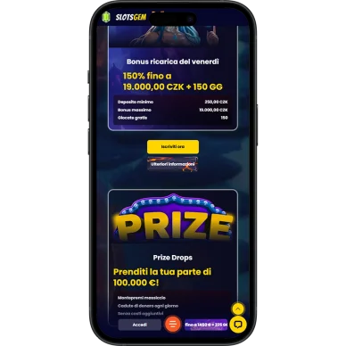 Promozioni di Slotsgem Casino