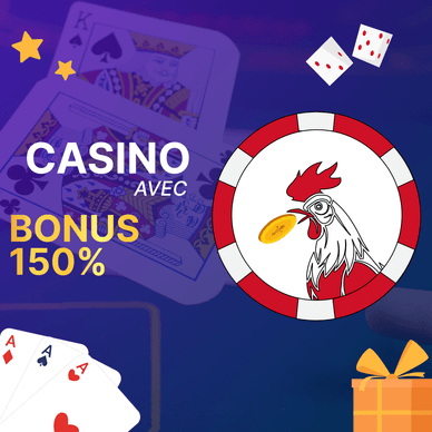 Casino avec bonus 150%