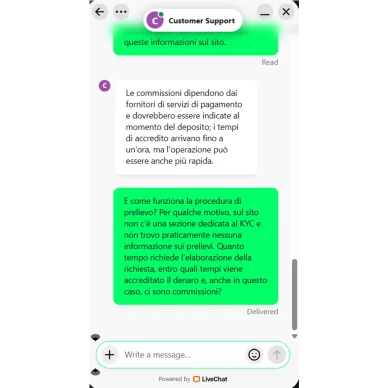 Live Chat Betportal Assistenza Betportal