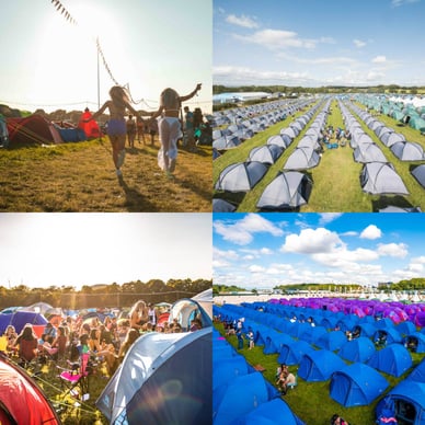 Creamfields camping