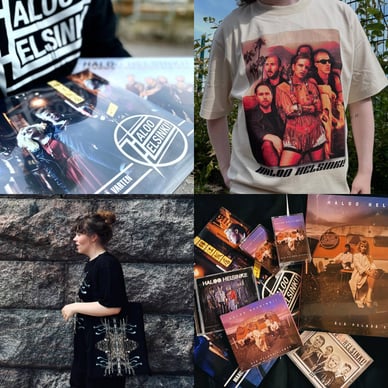 haloo helsinki fanituotteet