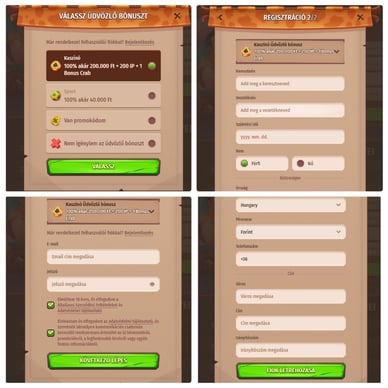 Stonevegas  regisztráció