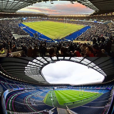 murrayfield stadium capacity