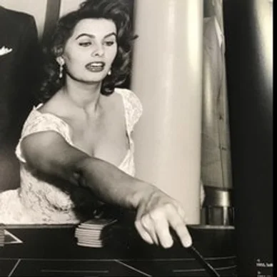 Sophia Loren al casinò