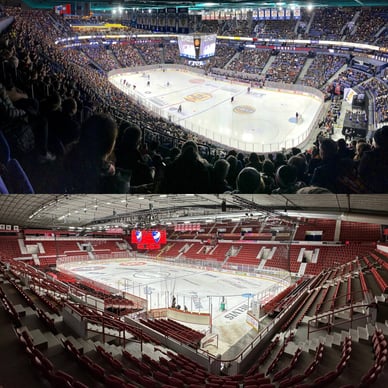 helsingin jäähalli katsomo