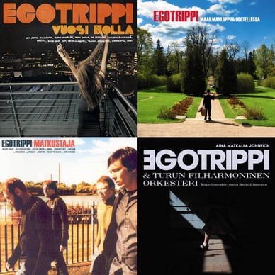 egotrippi albumit