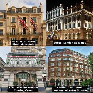 hotels near theatre royal haymarket