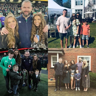 andy farrell children