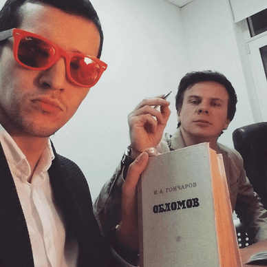 Акім Галімов та Дмитро Комаров