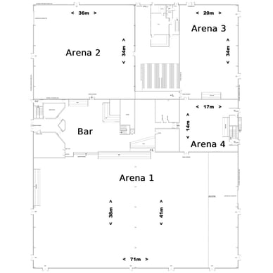 Bowlers Exhibition Centre Plan
