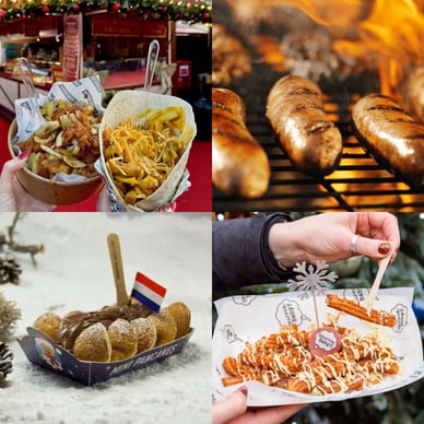 edinburgh christmas market food