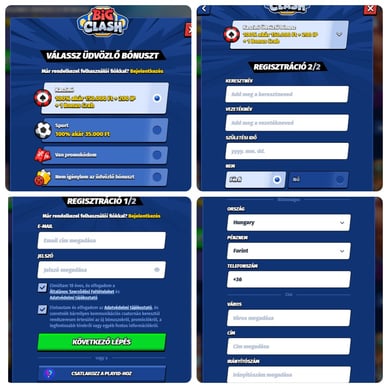 Big Clash regisztráció