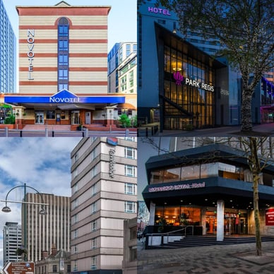 hotels near birmingham botanical gardens