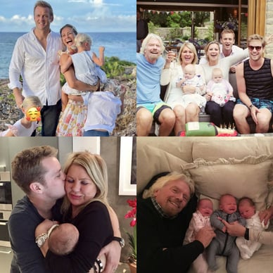 richard branson kleinkinderen