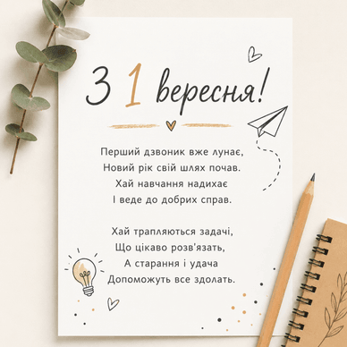 1 вересня, привітання Зі святом 1 вересня, привітання
