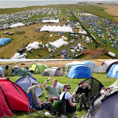 lindisfarne festival camping
