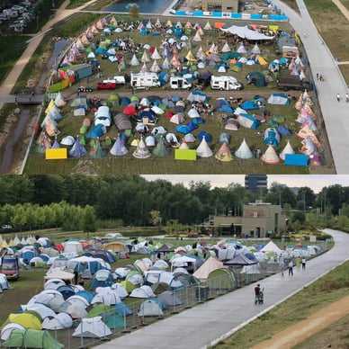 draaimolen festival camping