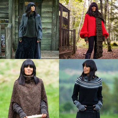 claudia winkleman traitors outfits