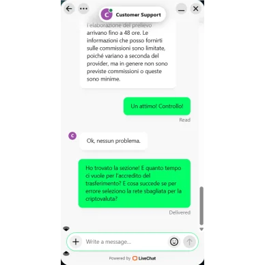 Live Chat Betportal Assistenza Betportal