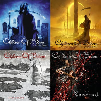 children of bodom albumit