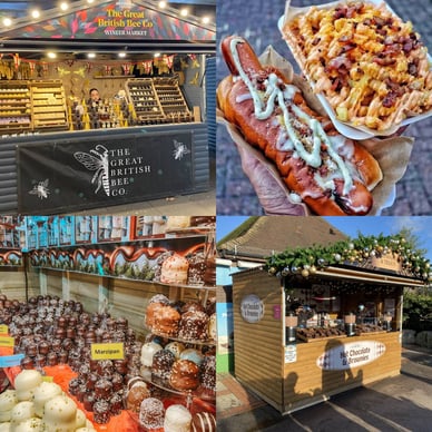 food southbank christmas market