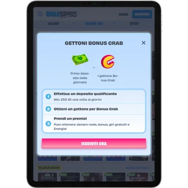 Bonus Crab Funzioni Onlyspins