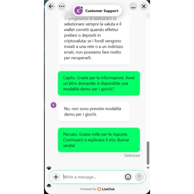 Live Chat Betportal Assistenza Betportal