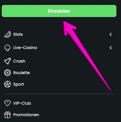 Deposit in Casinos ohne Registrierung Einzahlung in Casino ohne Anmeldung