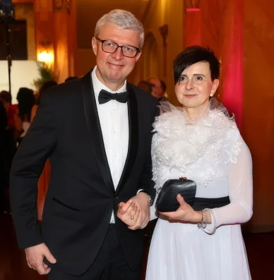 Karel Havlíček s manželkou