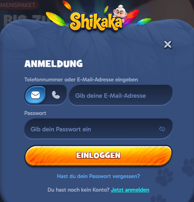 Login Login Shikaka