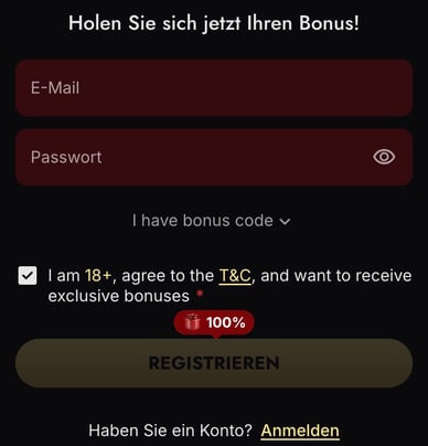 Anmelden Nana-Casino Registrierung