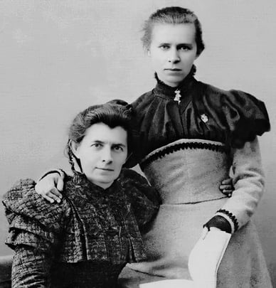 Олена Пчілка та дочка Леся Українка