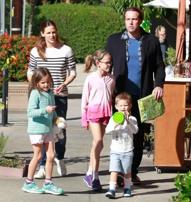 Ben Affleck, un padre premuroso Figli di Ben Affleck