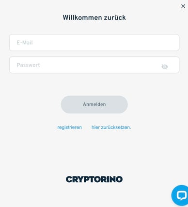 Cryptorino Casino Deutschland Login